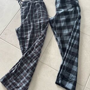 Stafford Plaid Sleepwear in Blue and Gray